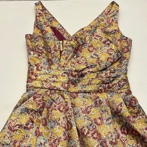 Zac Posen For Target Lined Brocade Dress Size Small